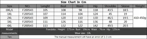 Size chart for plus size short sleeve dress with measurements for 0XL-4XL sizes