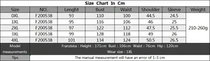 Plus size butterfly lace dress size chart with detailed measurements from 0XL to 4XL
