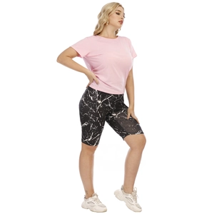 Damen Übergröße Sexy Rückenfrei T-Shirt Lässig Rundhals Kurzarm Top Mit Schleife Baumwollmischung Sommer Mode Oberteil