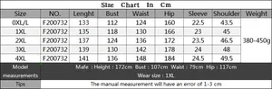 Detailed size guide table for women's plus size short sleeve casual loose maxi dress