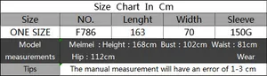 Detailed size chart for women swimsuit cover up beach sarong with tassels