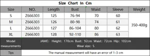 Detailed size chart with measurements for the deep V-neck hollow mesh beach cover-up dress