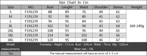 Tableau des tailles pour robe femme montrant les mesures du buste et de la taille en cm