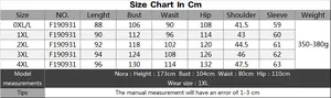 Detailed size chart for plus size high neck mini dress with body measurements in cm