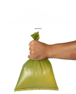 Heavy-duty biodegradable pet waste bag showing superior load capacity and leak-proof design