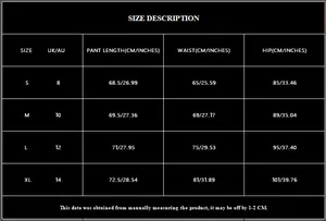 Tableau des tailles détaillé pour jupe de soirée à lacets avec mesures S-XL en CM et pouces
