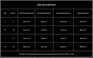 Size chart for green sequin V-neck evening dress showing UK/AU sizes in CM and INCHES