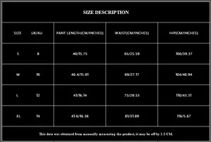 Detailed size chart showing waist and hip measurements for silver high waist casual shorts