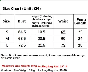 Detailed size chart for gothic velvet corset and thong set with S, M, L measurements