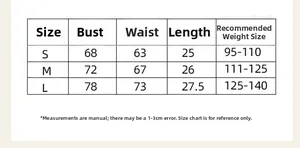Detailed size chart for lace floral embroidery mesh bra showing S, M, and L dimensions