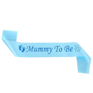 Mommy To Be Sash Satin Ribbon Mom To Be Shoulder Strap For Baby Shower Party Celebration Decoration For Pregnant Women