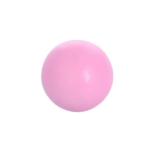 Pink harmony ball chime pendant for maternity necklace, 16mm smooth matte pregnancy jewelry