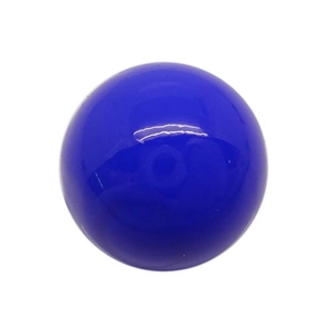Macro shot of 16mm deep blue resin harmony ball bell for maternity pregnancy necklace