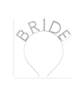 Tabella taglie dettagliata per cerchietto bride in metallo argento con cristalli