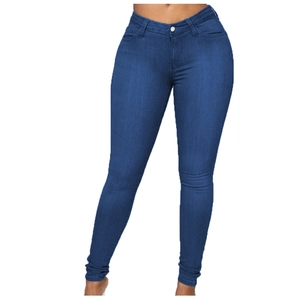 Women Slim Fit High Waist Skinny Denim Jeans Washed High Stretch Long Pants Plus Size Casual Commuter Fashion Trousers