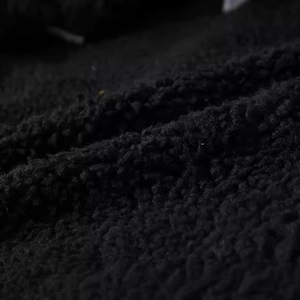 Gilet en jean ajusté pour homme avec doublure épaisse en polaire noire pour l'hiver
