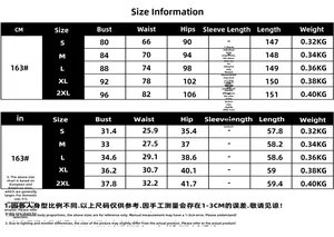 Detailed size chart for lace patchwork evening dress showing CM and IN measurements