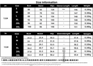 Size chart for slim fit solid color maxi dress showing measurements from S to 3XL