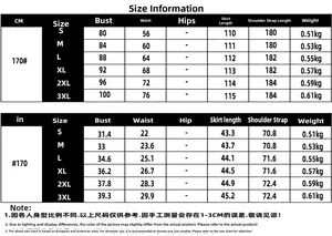 Detailed size chart for women elastic multiway maxi skirt in centimeters and inches