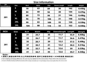 Size chart for women's one-shoulder jumpsuit with S-3XL measurements in cm and inches
