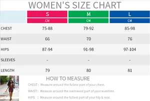 Tableau des tailles détaillé pour la mini robe dos nu sans manches en similicuir