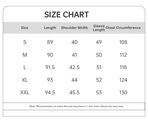 Guide des tailles détaillé pour pyjama en soie glacée femme de la taille S à XXL