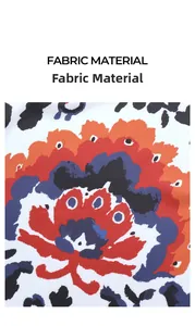 Gros plan sur un tissu imprimé cachemire aux motifs floraux pour peignoirs d'été