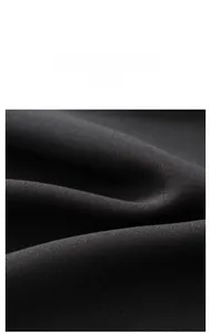 Close-up of premium black satin fabric material showing smooth texture and sheen