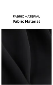 Close-up of matte black fabric material showing the high-density textile texture