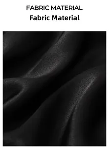 Close-up of premium black ice silk fabric material with smooth glossy texture for sleepwear