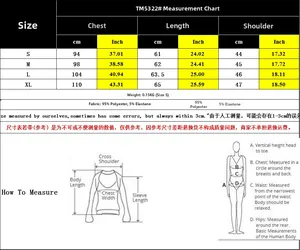 Size chart for women's irregular pleated T-shirt showing S to XL dimensions in cm and inches