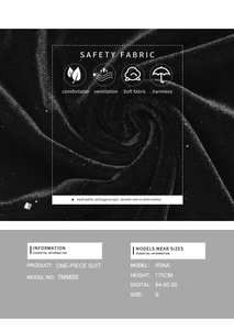 Macro shot of breathable black velvet fabric for TM5620 elegant one-piece party suit