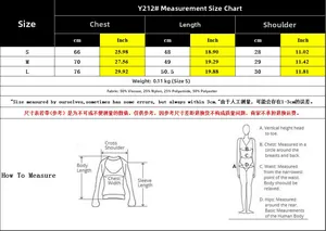 Tableau des tailles détaillé pour le haut tricoté sans manches à boutons chinois