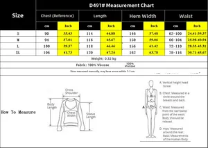 Guide des tailles détaillé pour robe rouge sans manches avec mesures poitrine et taille
