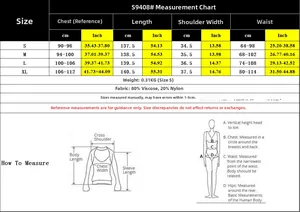 Detailed size chart for boho print V-neck maxi dress with fabric composition details
