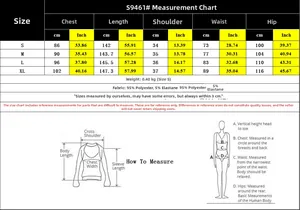 Guide des tailles pour combinaison sans manches en dentelle avec mesures en CM et pouces de S à XL