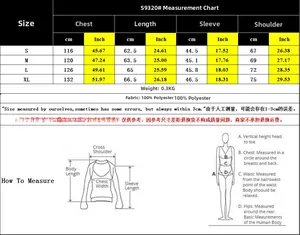 Detailed size chart for red bow sweatshirt including chest, length, and sleeve measurements