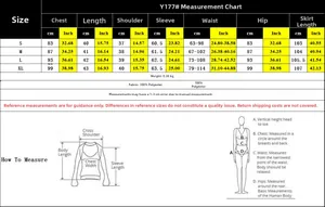 Detailed size chart for women's leopard print two-piece set with measurements in cm and inches