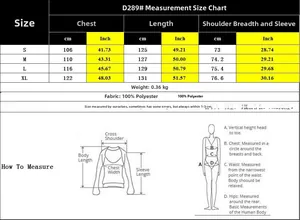 Detailed size chart for floral long dress with chest and length measurements S-XL
