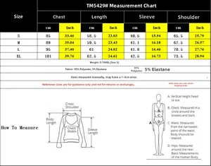 Detailed size chart for women's pullover sweater with chest, length, and sleeve measurements