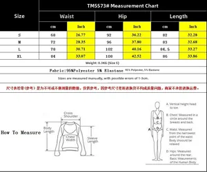 Detailed size chart for elegant straight skirt including waist hip and length dimensions