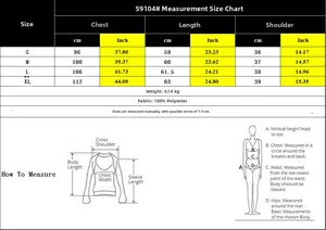 Detailed size chart for lace sleeveless blouse showing measurements in cm and inches
