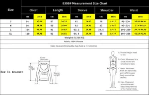 Detailed size chart for long sleeve mini dress showing measurements in cm and inches