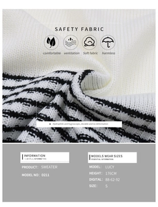 Detail of soft breathable striped knit fabric with durability and moisture absorption