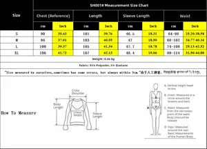 Guide des tailles détaillé pour robe fourreau élégante avec mesures de S à XL en cm et inch