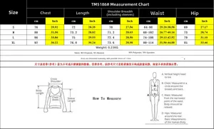 Tableau des tailles détaillé pour body à manches longues avec mesures et tissu