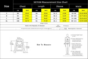Size chart for off-shoulder dress S8703 showing chest, waist and length measurements