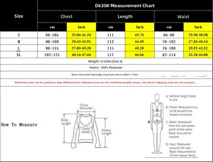 Size chart for textured sleeveless dress showing measurements in inches and centimeters