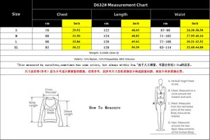 Tableau des tailles détaillé pour robe d'été bohème avec mesures de poitrine et taille