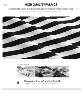 Detail of high-quality striped fabric showing soft texture and professional tailoring process
